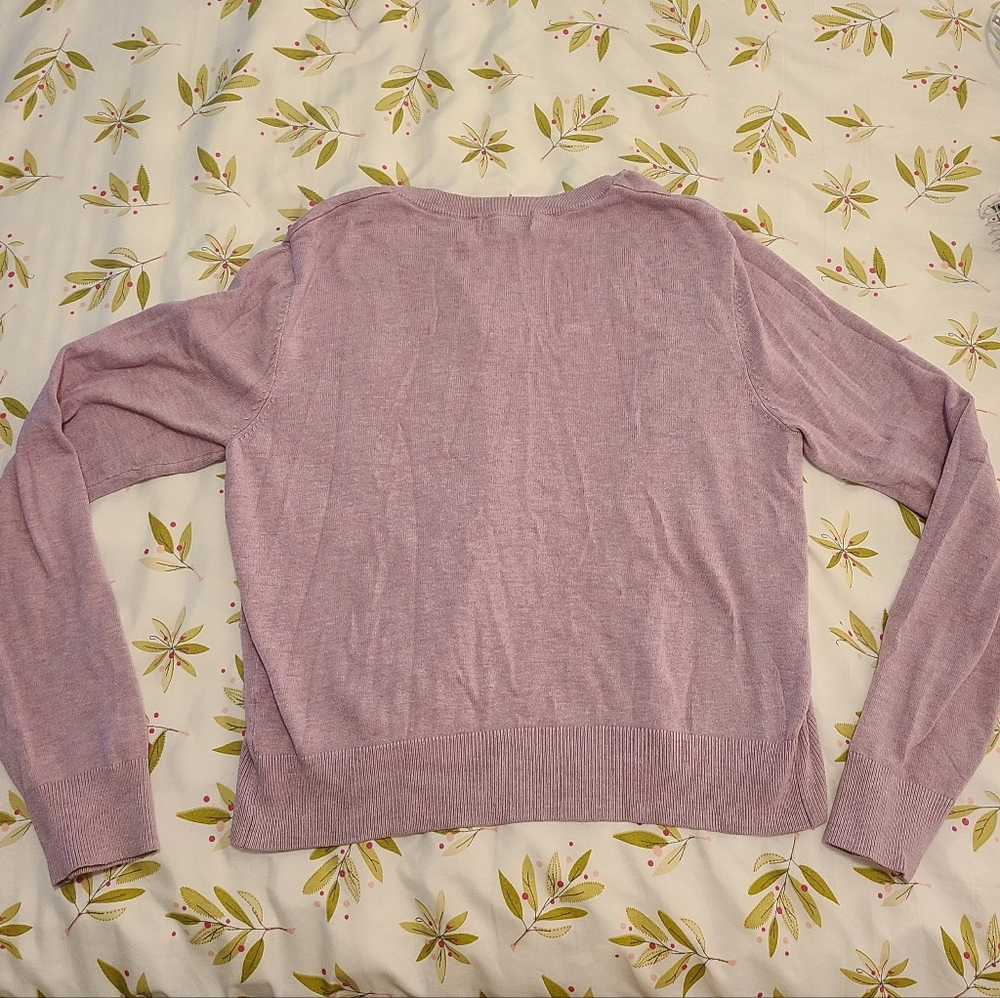 H&M Light Purple/Pink Women's Cardigan - Picture 3 of 6